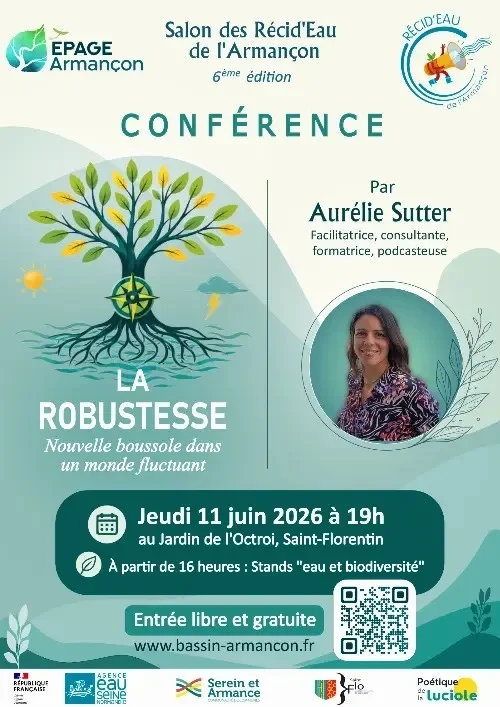 6ème édition du Salon des Récid’Eau de l’Armançon – Saint-florentin (Jardin de l'Octroi) (affiche de l’événement)