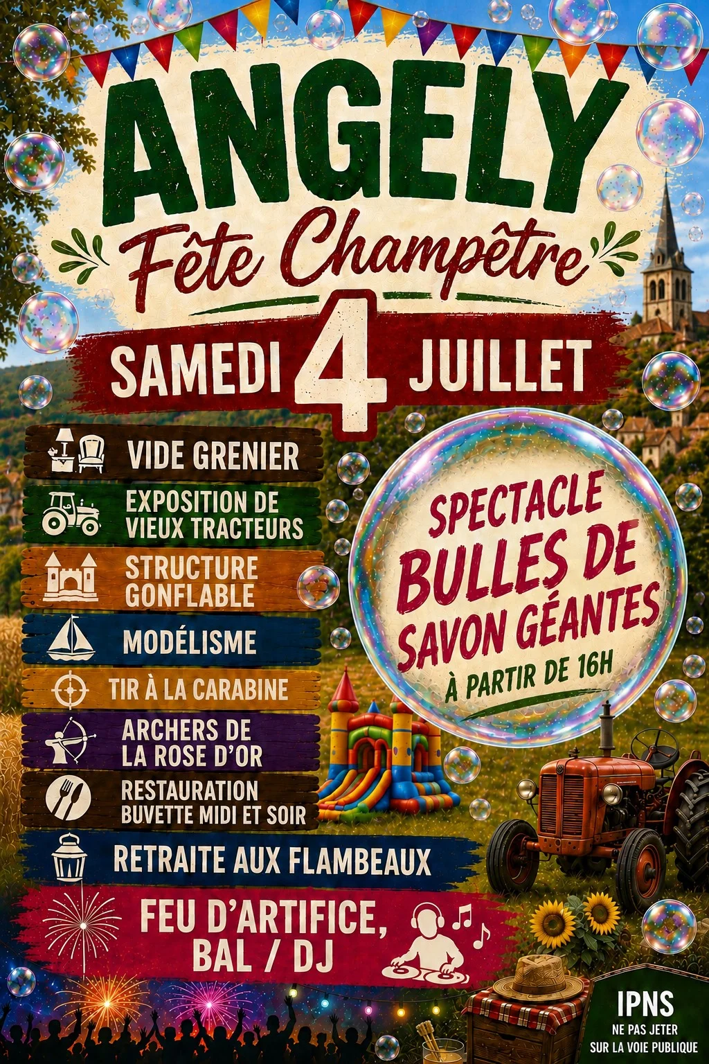 Angély en Fête – Angely (affiche de l’événement)