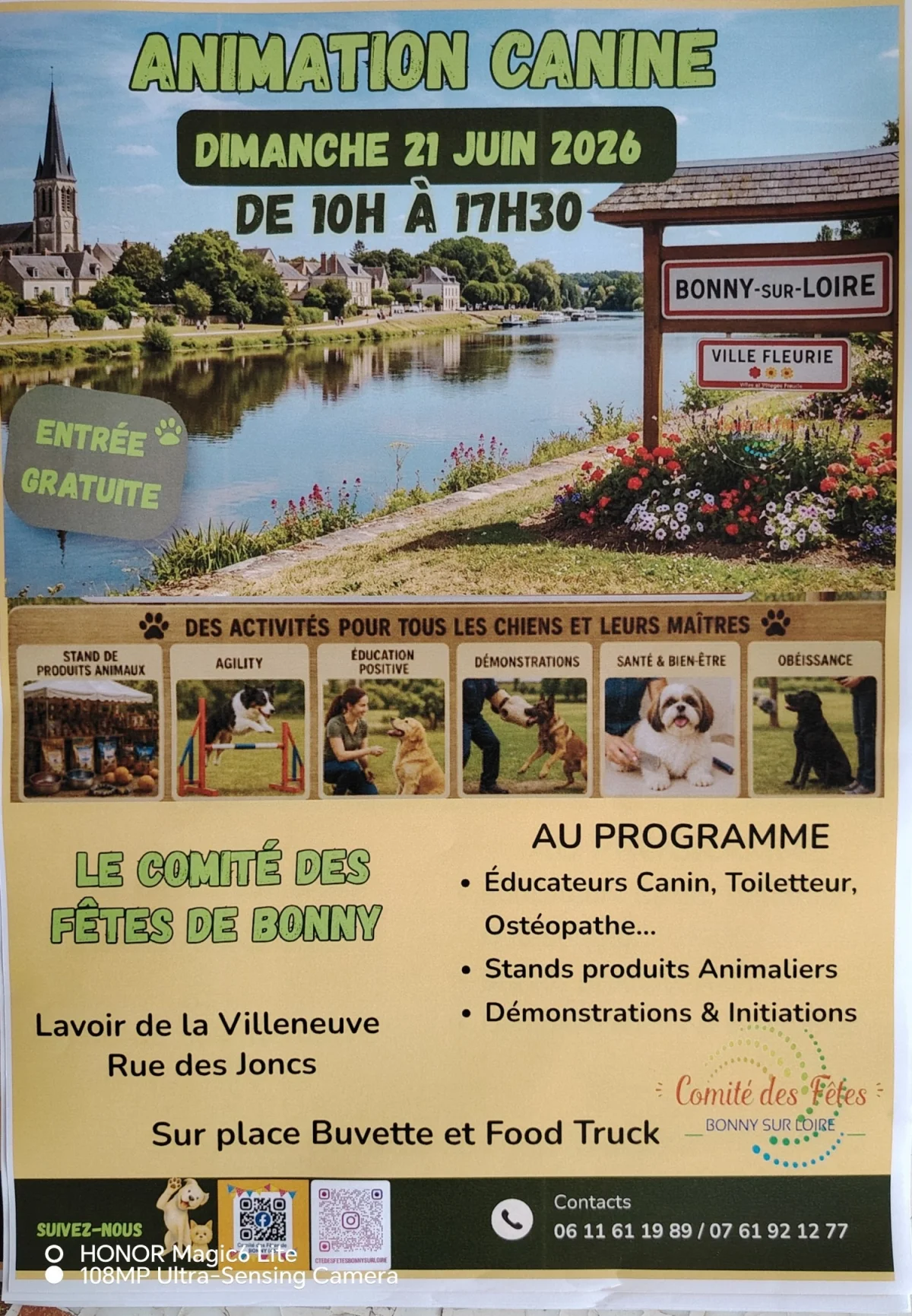Annulé // Animation canine – Bonny sur Loire / Loiret (Lavoir de la Villeneuve) (affiche de l’événement)