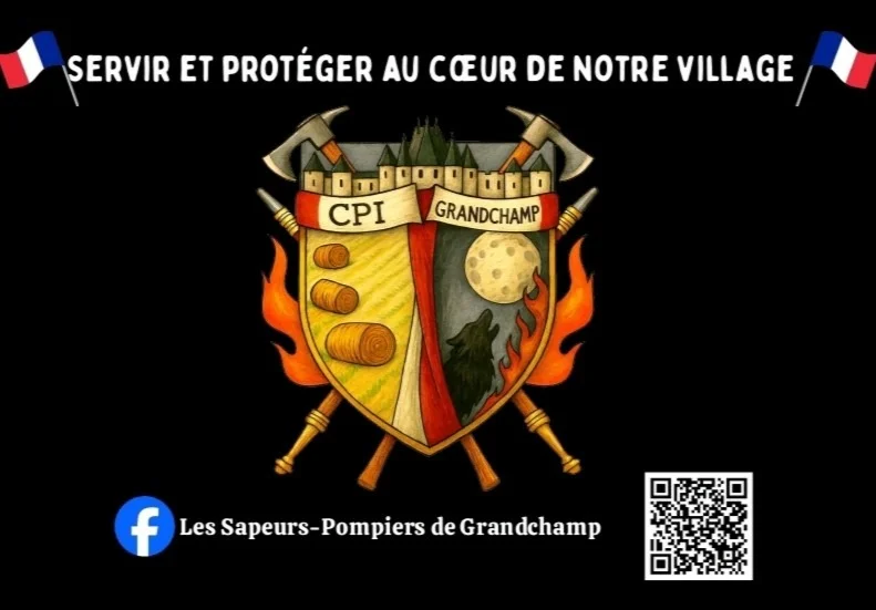 Barbecue des pompiers de Grandchamp – Charny Orée de Puisaye (Grandchamp chemin de Malicorne) (affiche de l’événement)