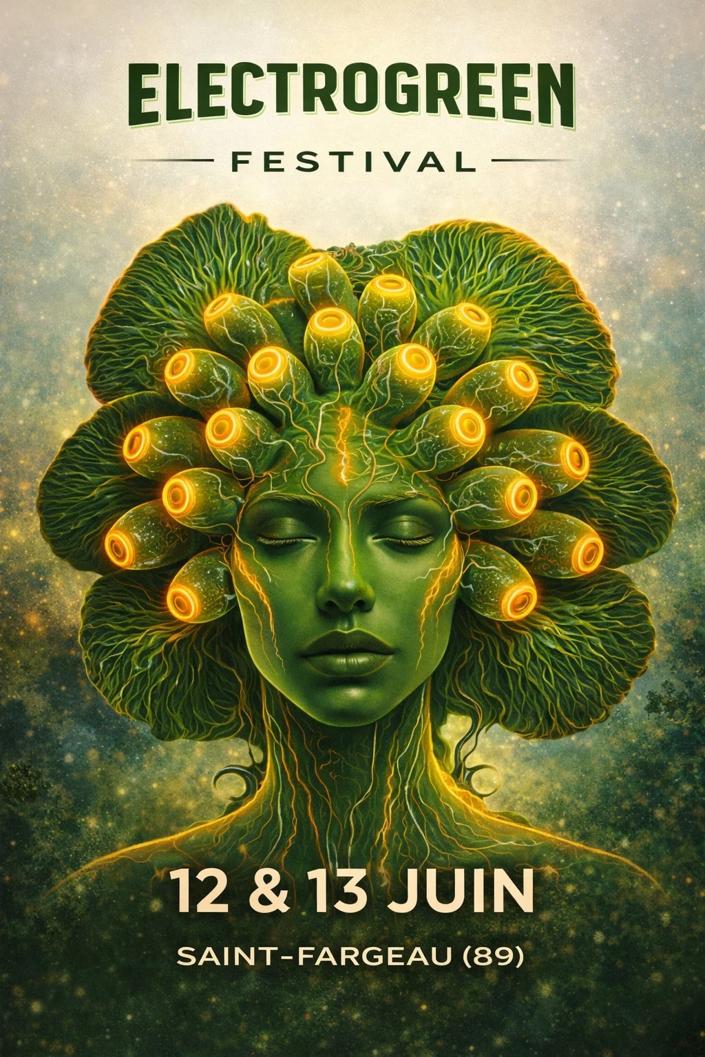 Electro Green Festival – Saint fargeau (La Grange) (affiche de l’événement)