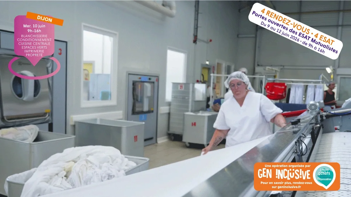Journée Portes Ouvertes de l'ESAT Le Mirande de Quetigny à Dijon – Dijon (Cuisine centrale Parc Valmy) (affiche de l’événement)