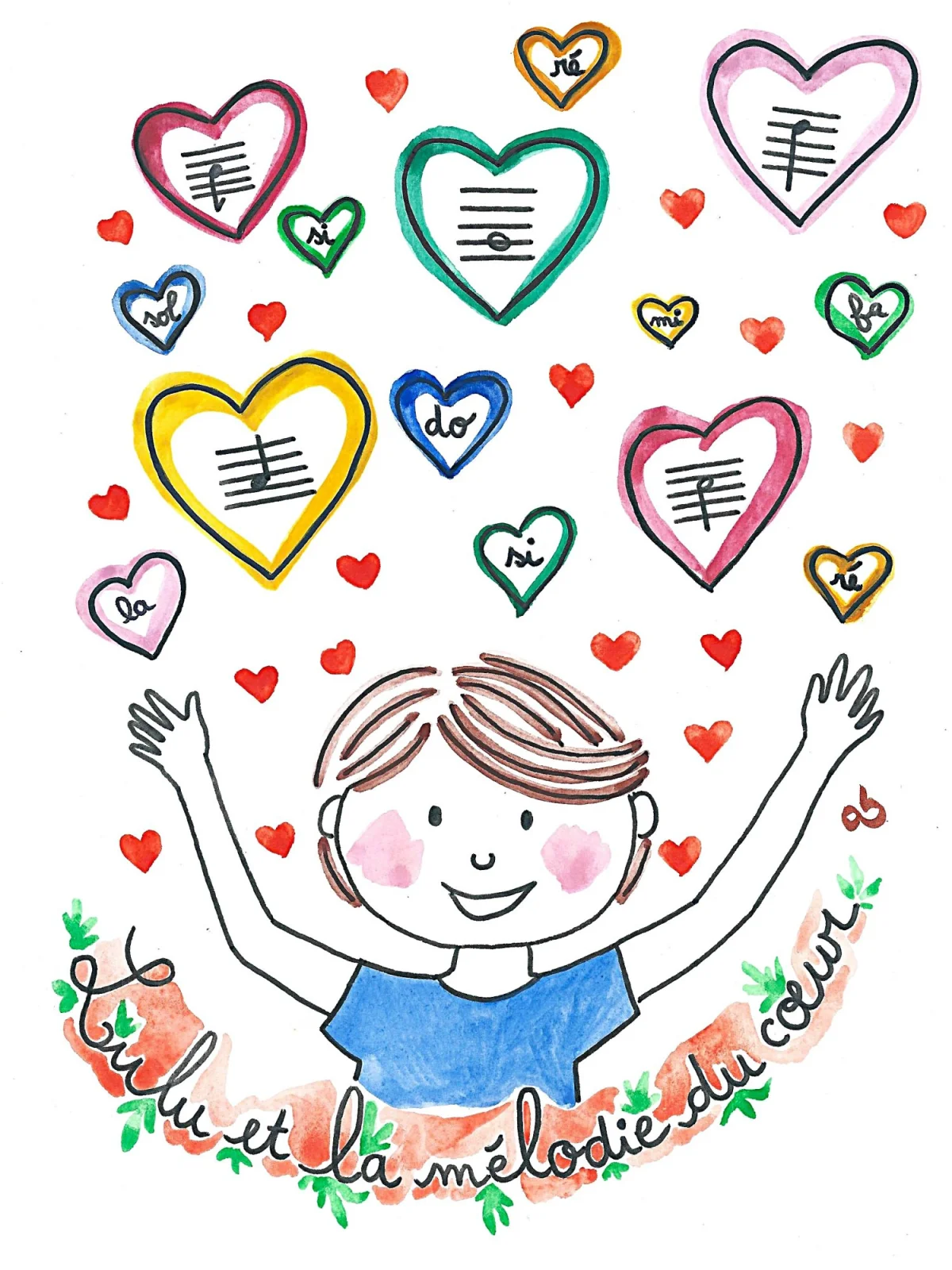 Lulu et la mélodie du coeur / de 2 à 6 ans, – Auxerre (théâtre La scène des quais) (affiche de l’événement)