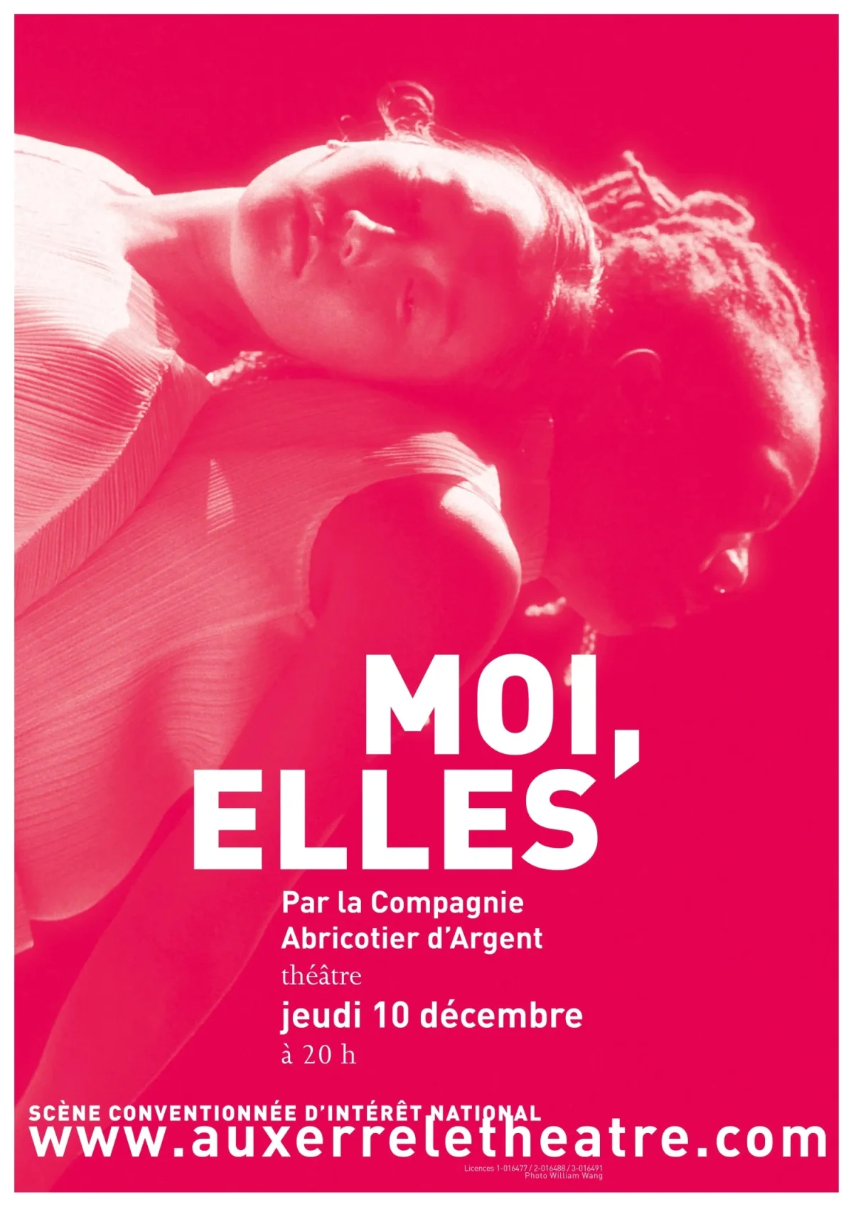 Moi, elles – Auxerre (Théâtre d'Auxerre) (affiche de l’événement)