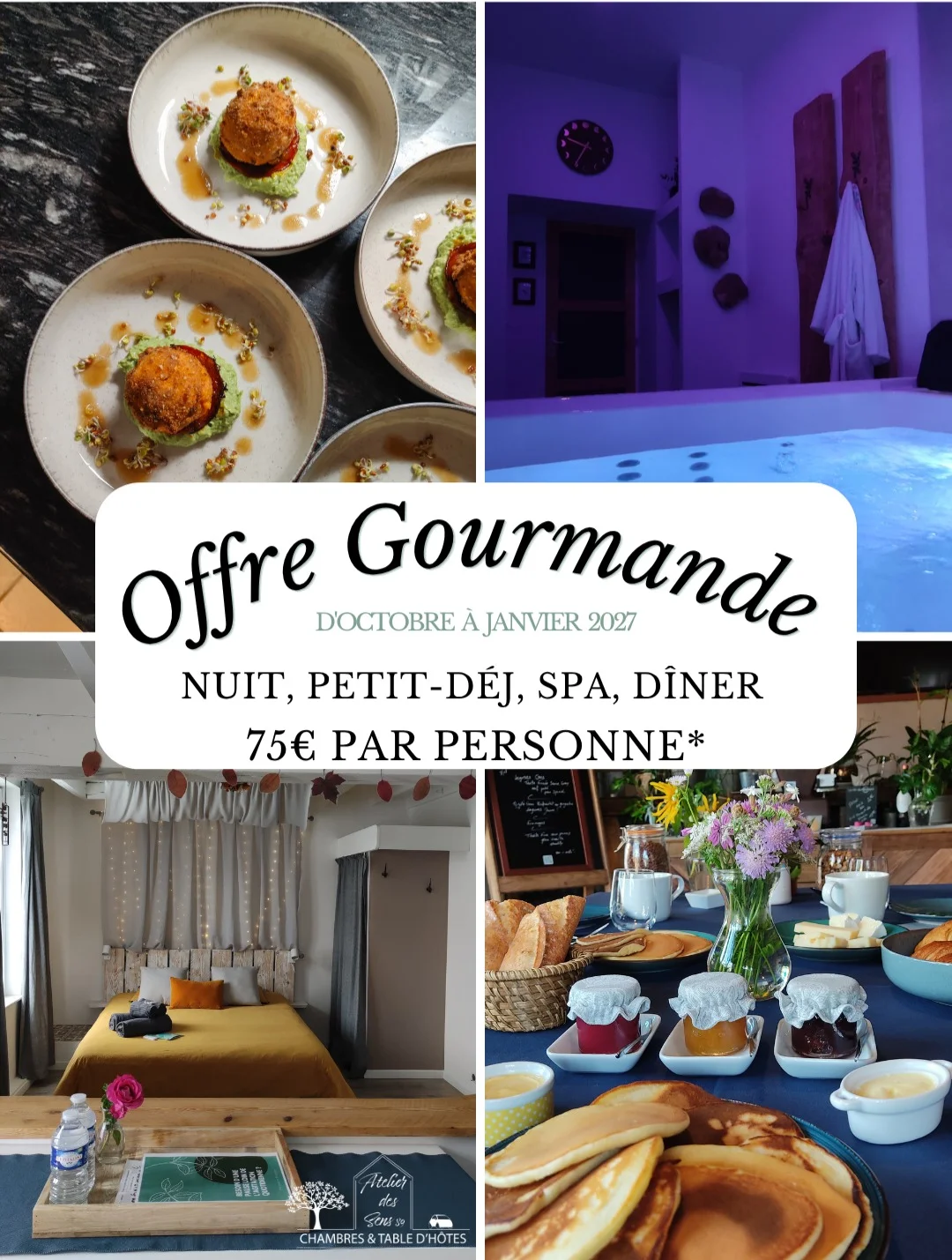 Offre Gourmande à l'Atelier des Sens 89 – Evry (Atelier des sens 88) (affiche de l’événement)