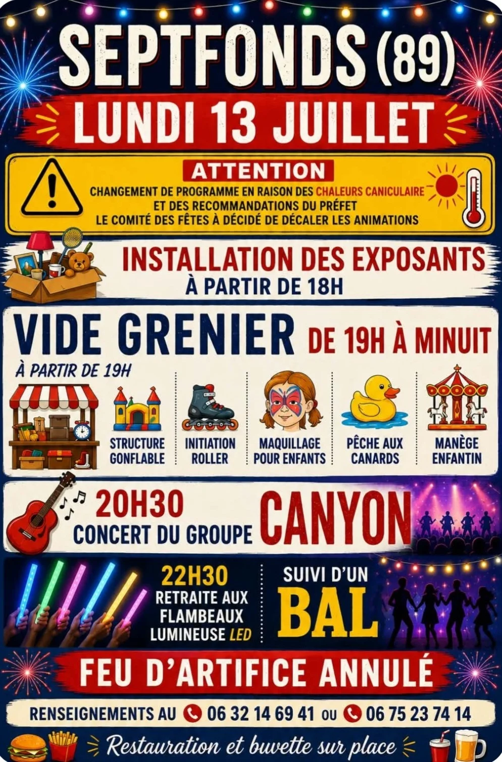 Vide grenier – Septfonds (Septfonds) (affiche de l’événement)