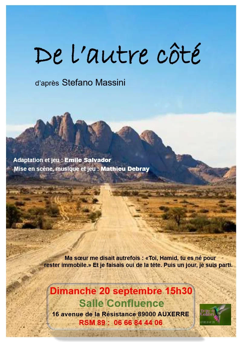 Spectacle : chant, danse, théâtre. – Auxerre (Espace La Confluence) (affiche de l’événement)