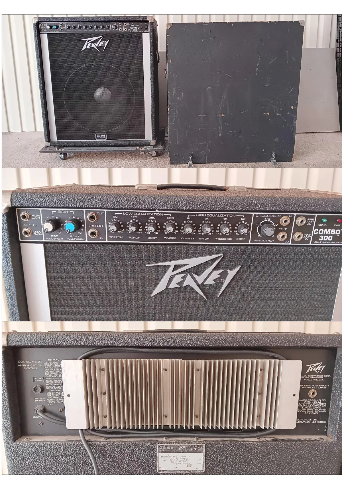 Vends ampli basse Peavey Combo 300 — visuel