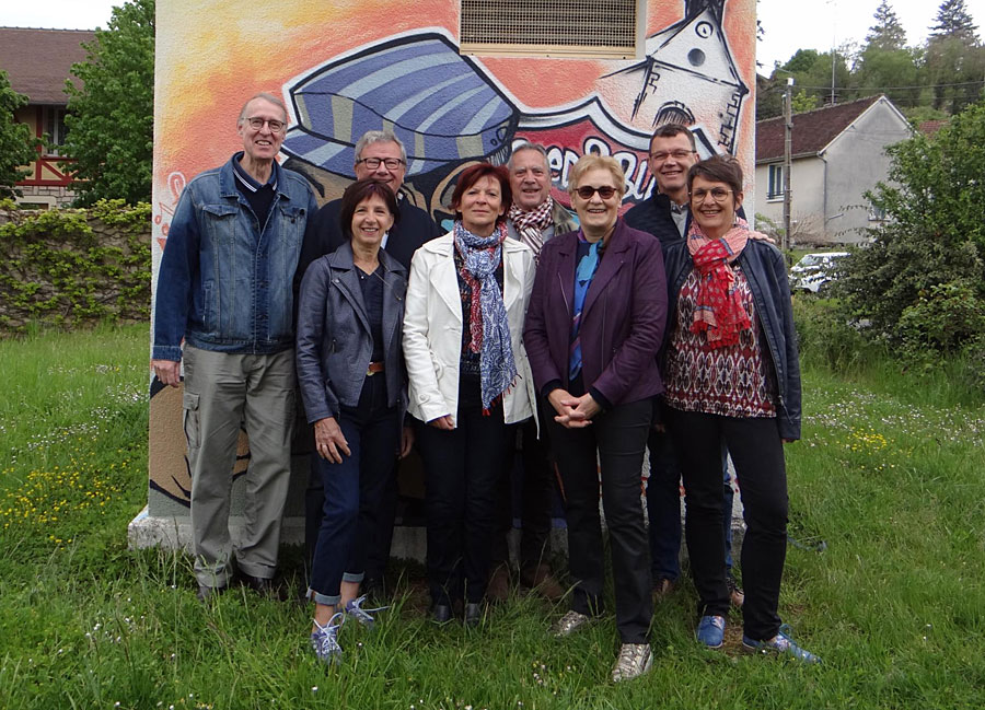 Les membre du bureau de l'association 606 Reed & Blues