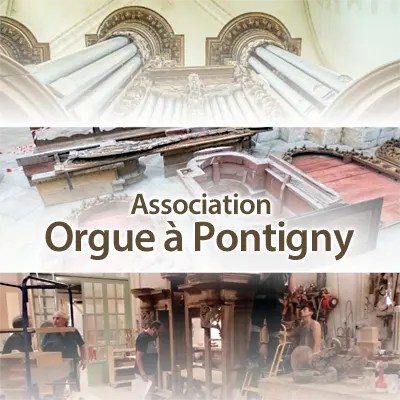Orgue à Pontigny