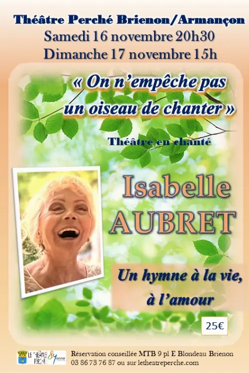 Concert Isabelle Aubrey Theatre Perche Brienon 16 11 2024.webp