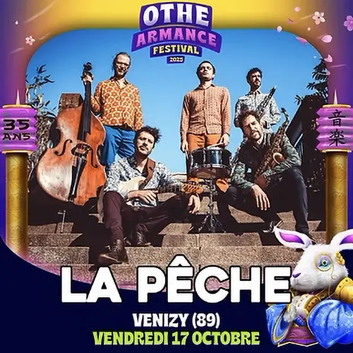 Othe-Armance Festival itinérant : Concert avec La Pêche (Musique des Balkans) – Venizy (Ecole de musique CCSA / 4 Rue du Donjon) (affiche de l’événement)