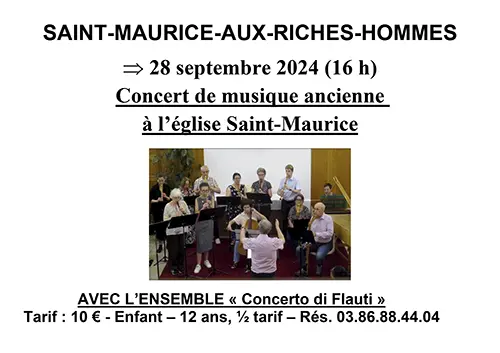 Concert musique ancienne Saint Maurice aux Riches Hommes 28 09 2024.webp