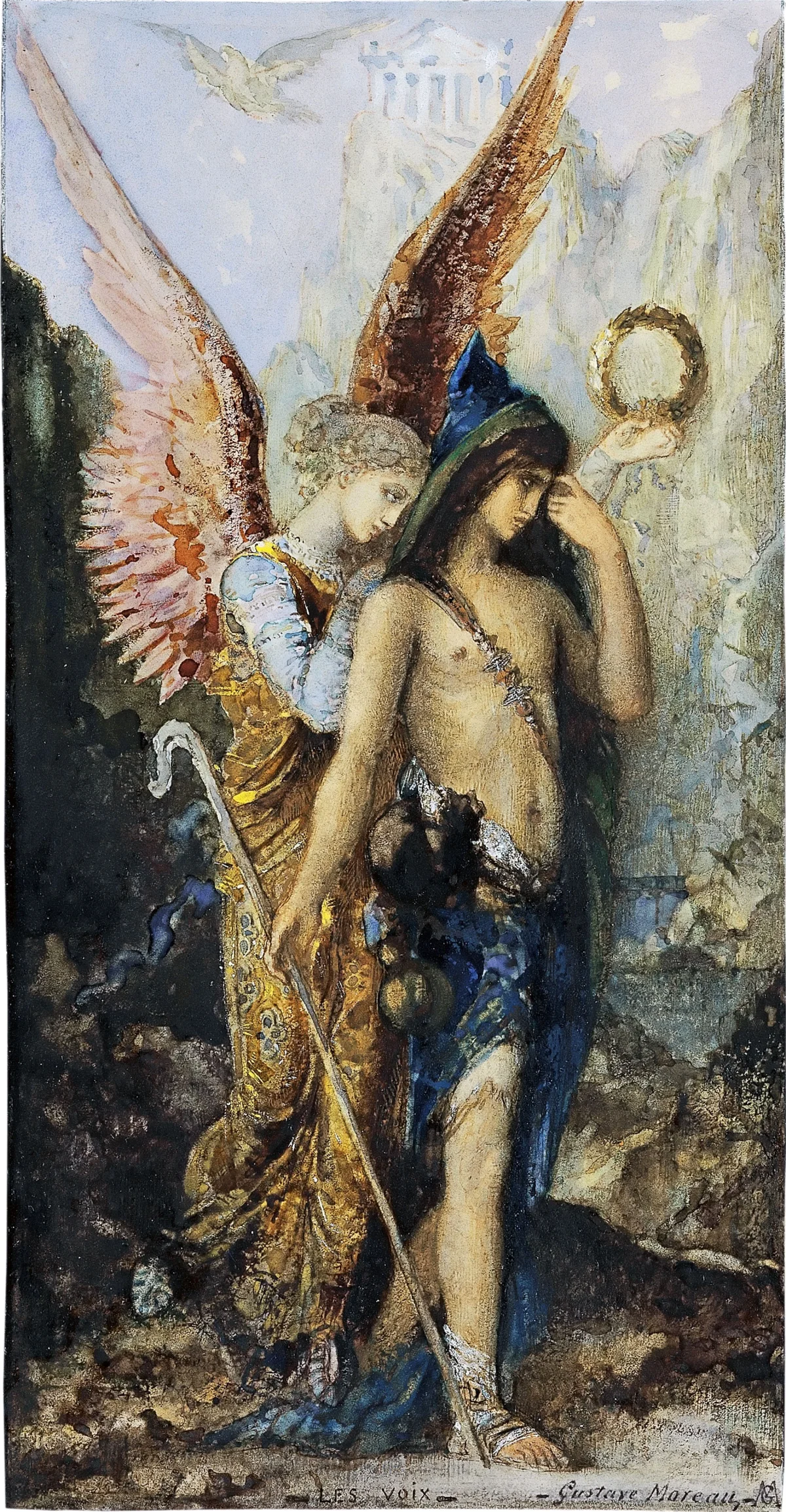 4ème conférence : "Symbolisme (1880-1910)" dans le cadre d'un cycle de 5 conférences sur l'évolution de la peinture au 19ème siècle – Auxerre (salle des conférences de l'Abbaye Saint-Germain) (affiche de l’événement)