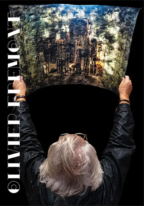 Exposition "Avant le feu" par Olivier Frémont – Fontenoy (Centre Régional d'Art Contemporain / Château du Tremblay) (affiche de l’événement)