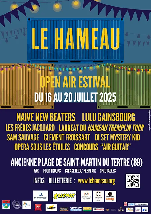 Le Hameau (Open Air Festival) // Opéra sous les étoiles avec "Tannhäuser" de Richard Wagner (Diffusion sur écran géant de 5m x 3m avec son immersif) – Saint-Martin-du-Tertre (Ancienne plage) (affiche de l’événement)