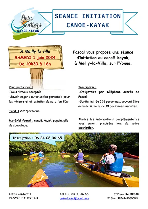 Initiation Canoe Kayak Mailly la Ville 01 06 2024.webp