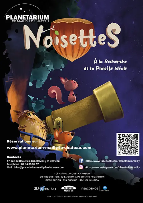 Noisettes Planetarium Mailly le Chateau 2024.webp