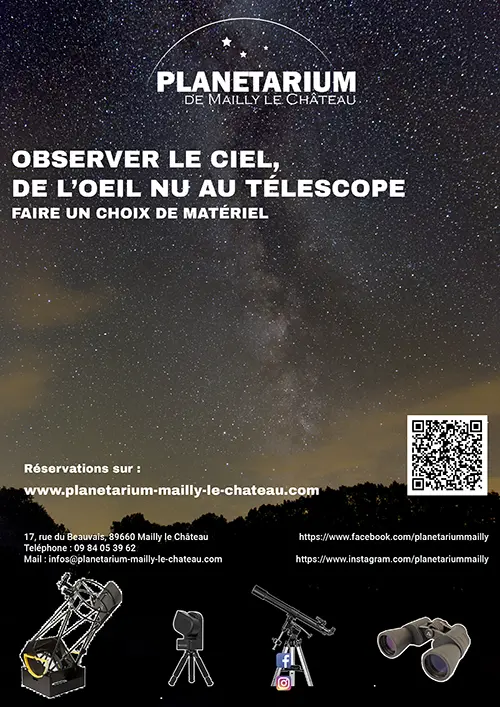 Observer le ciel Planetarium Mailly le Chateau.webp