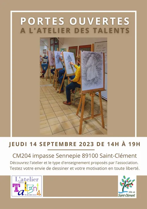 Portes ouvertes Atelier des Talents St Clement 14 09 2023.webp