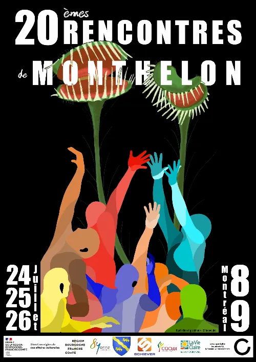 20èmes Rencontres de Monthelon (Cirque - Théâtre - Concert - Expo / Tout public) – Montréal (Château de Monthelon) (affiche de l’événement)