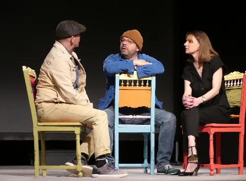 Théâtre : "Succès Reprise" d'Hervé Devolver par le Théâtre Sans Nom de Maillot (mise en scène : Jean Rouchon) – Auxerre (Théâtre Municipal d'Auxerre) (affiche de l’événement)
