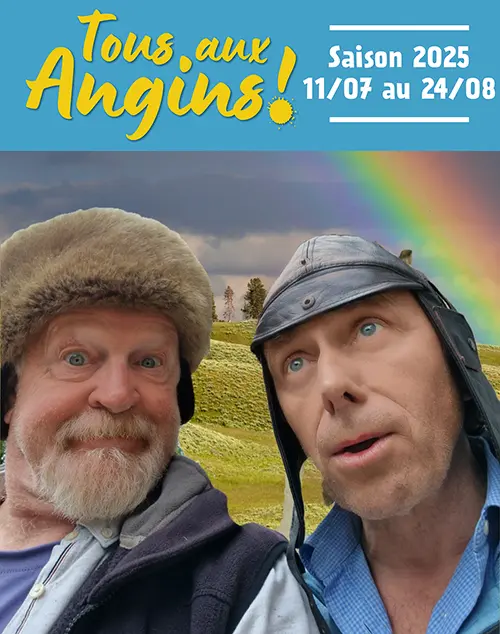 Théâtre : Les dialogues de bêtes (Tout Public) dans le cadre du Festival "Tous aux Angins !" – Tannerre-en-Puisaye (Lieu-dit Les Angins) (affiche de l’événement)