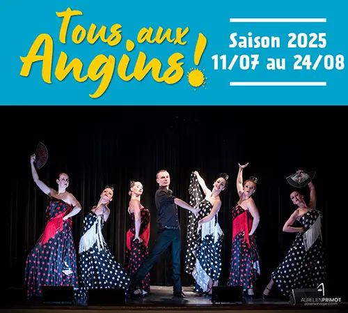 Revue de cabaret : "Le Merveilleux tour du monde" (Tout public) dans le cadre du Festival "Tous aux Angins !" – Tannerre-en-Puisaye (Lieu-dit Les Angins) (affiche de l’événement)