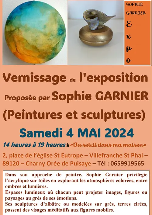 Vernissage expo Sophie Garnier Villefranche St Phal 04 05 2024.webp