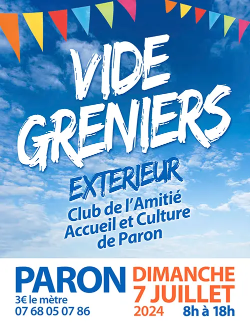 Vide greniers Paron 07 07 2024.webp