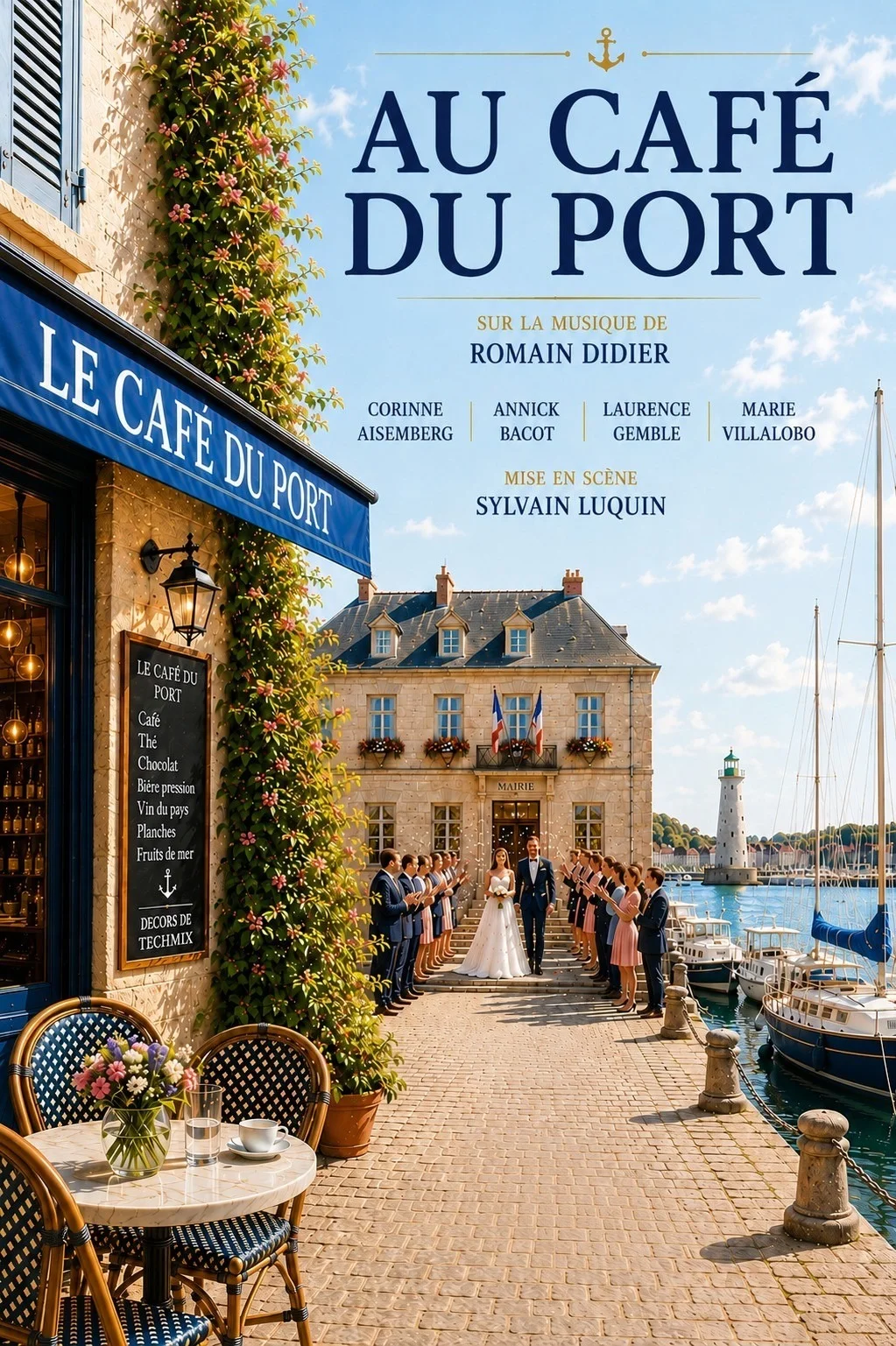Au Café Du Port / Spectacle musical (voix & piano) – Gurgy (Place de la rivière) (affiche de l’événement)