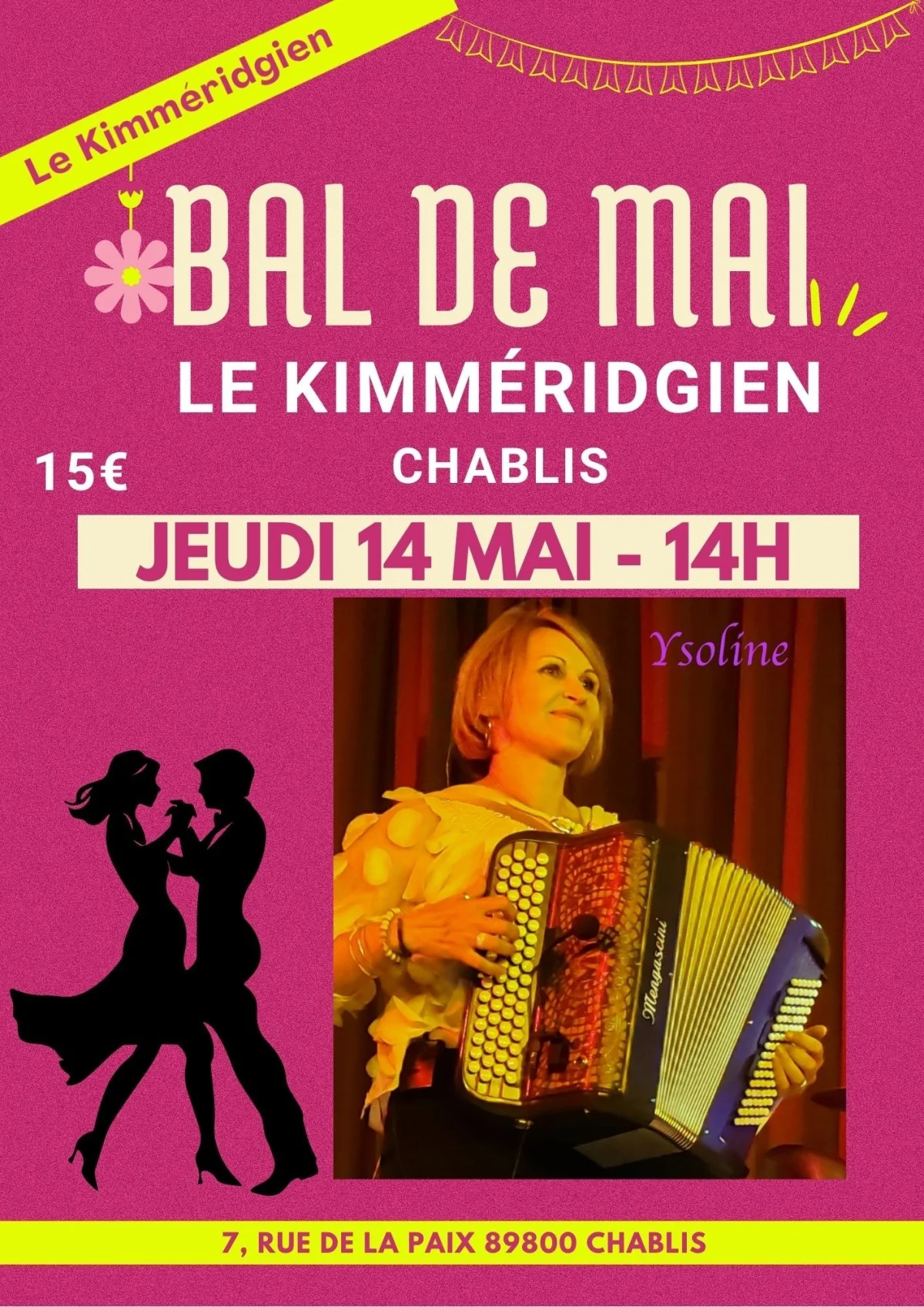 Bal de mai – Chablis (Chablis) (affiche de l’événement)