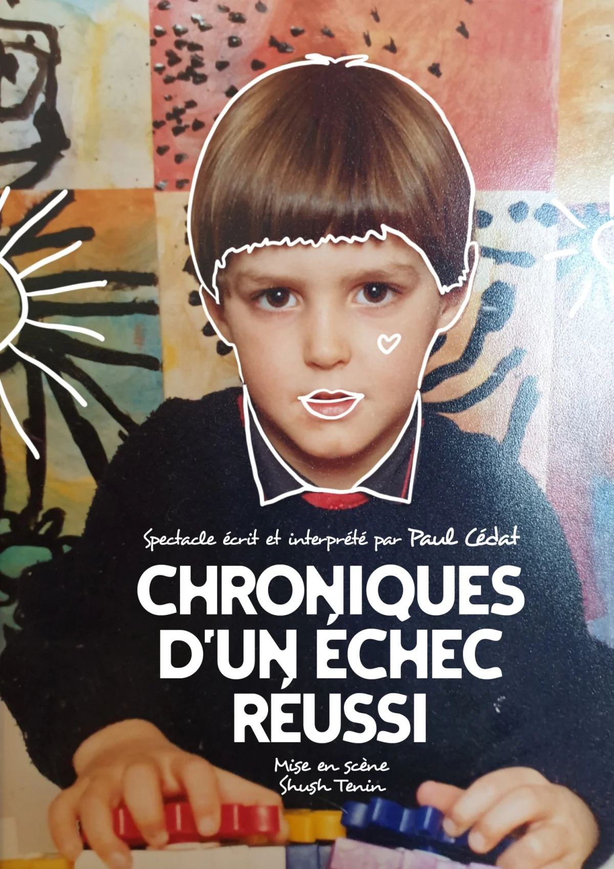 Chroniques d'un échec réussi / Seul en scène – Auxerre (théâtre La Scène des Quais) (affiche de l’événement)