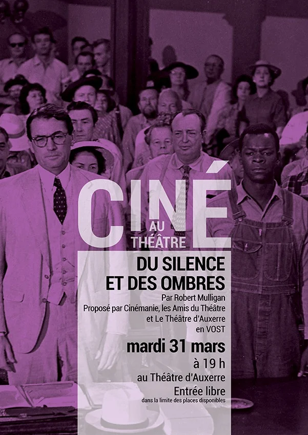 Ciné au Théâtre : Du silence et des ombres – Auxerre (Théâtre d'Auxerre) (affiche de l’événement)