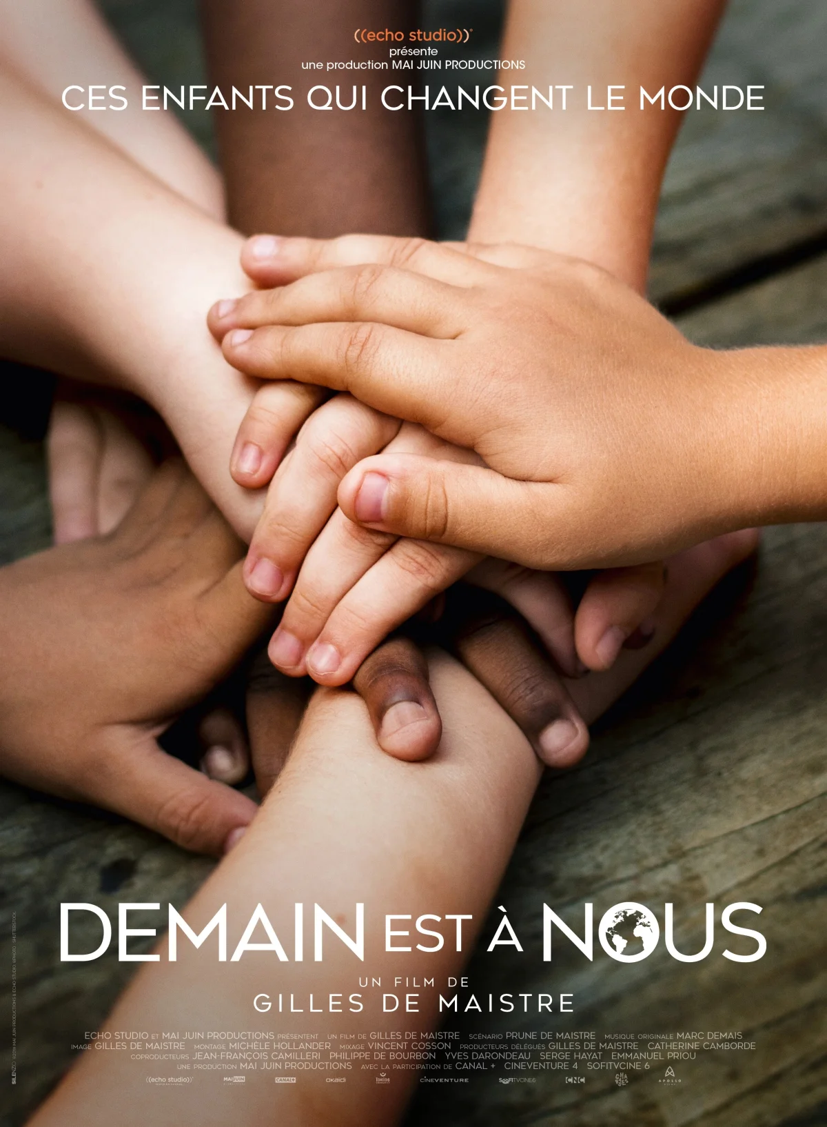 Demain est à nous, un film de Gilles de Maistre / Ciné-rencontre - tout public à partir de 9 ans – Villeneuve-sur-Yonne (Théâtre de Villeneuve sur Yonne) (affiche de l’événement)