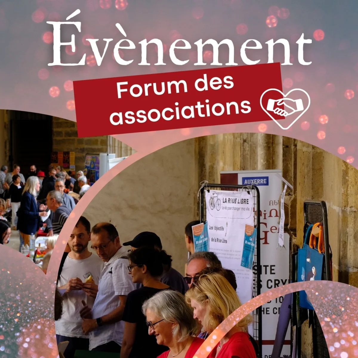 Forum des associations – Auxerre (Abbaye Saint-Germain) (affiche de l’événement)
