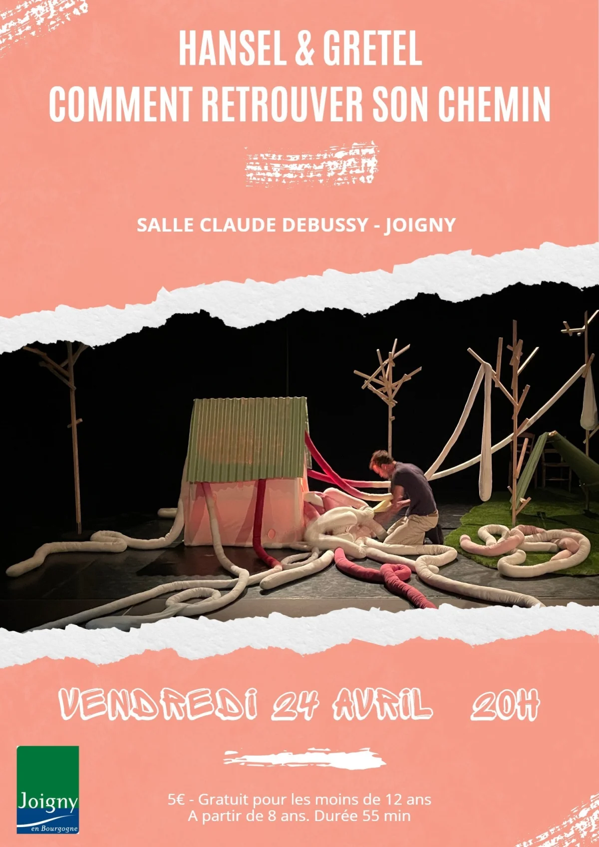 Hansel & Gretel, comment retrouver son chemin – Joigny (Salle Debussy) (affiche de l’événement)