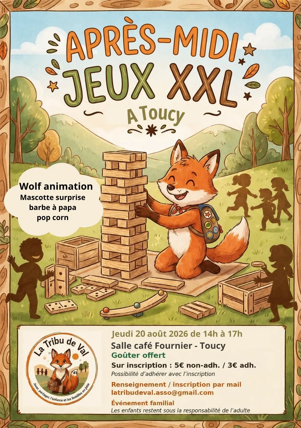 Jeux XXL – Toucy (Salle Café Fournier) (affiche de l’événement)