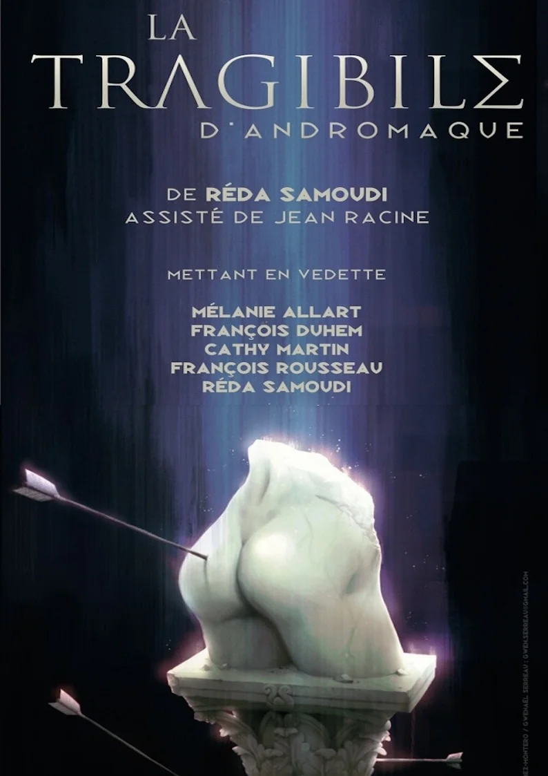La tragibile d'Andromaque / Comédie – Auxerre (Théâtre La scène des quais) (affiche de l’événement)