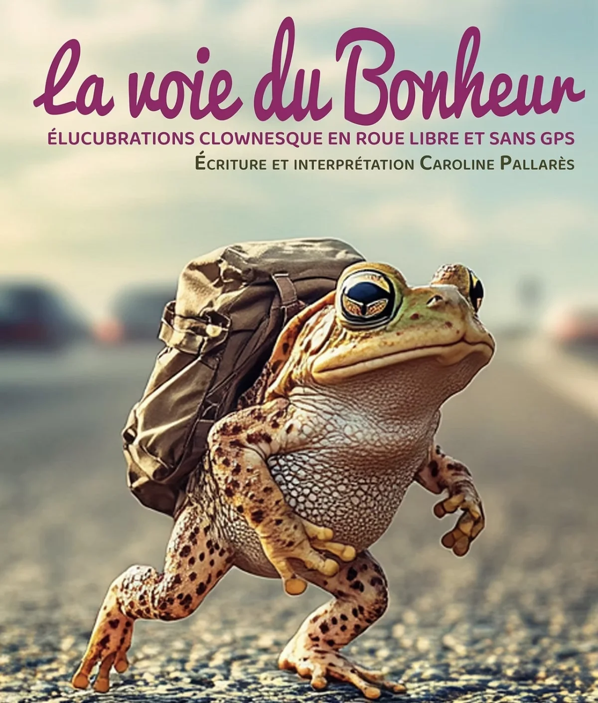 La voie du bonheur / Clownesque / Tout public – Auxerre (théâtre La scène des quais) (affiche de l’événement)