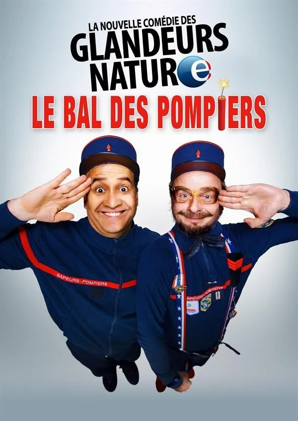 Les glandeurs nature : le bal des pompiers – Auxerre (La scène des quais) (affiche de l’événement)