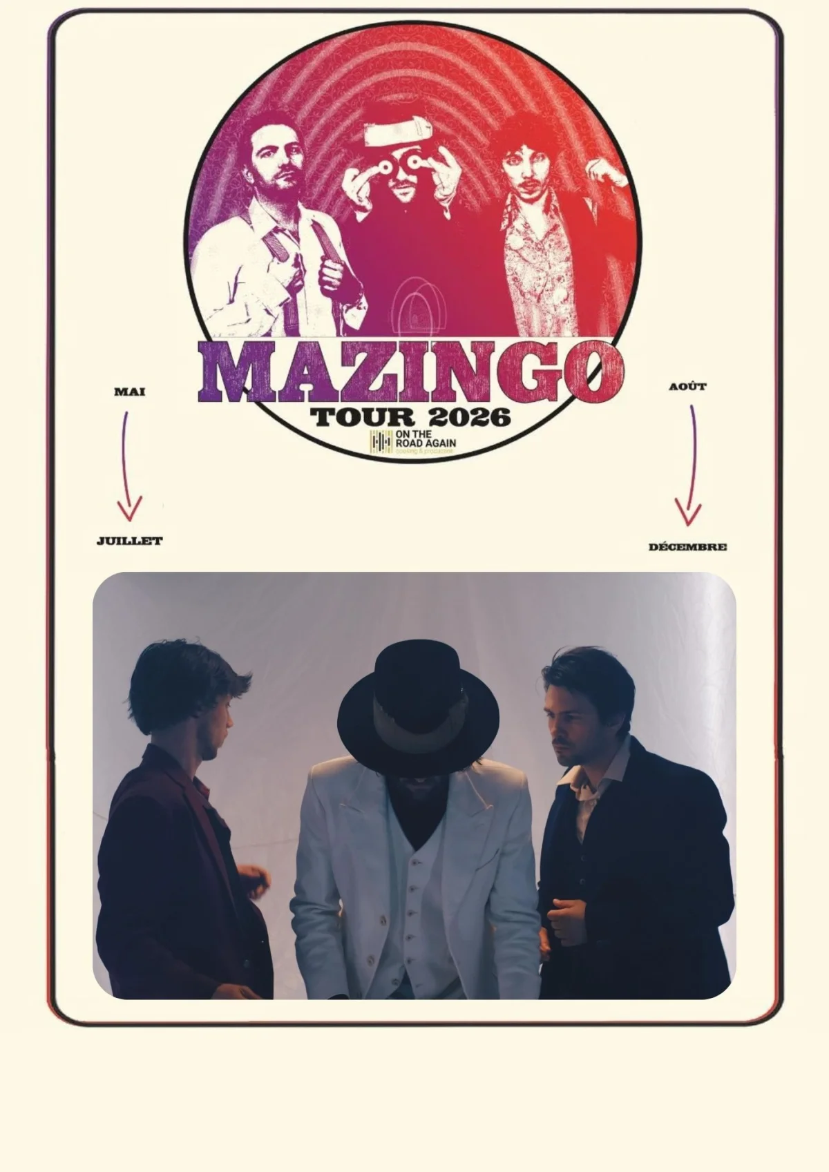 Mazingo / Concert – Auxerre (Théâtre la scène des quais) (affiche de l’événement)