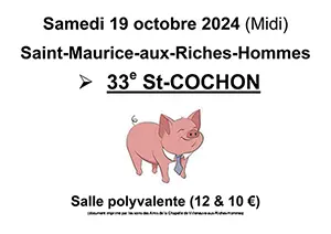 33ème Saint-Cochon : déjeuner simple sans réservation