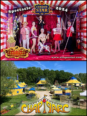 Saison estivale du Cirque Star :  Spectacle 