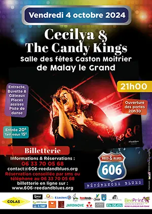 Concerts avec Cecilya & The Candy Kings