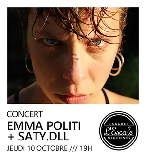 Concert avec Emma Politi + Saty.DLL
