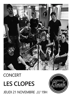 Concert avec Les Clopes