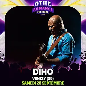 Othe-Armance Festival : Concert avec Diho (style aux confluents du blues, reggae, rock, soul des musiques d'Afrique centrale et des Comores)