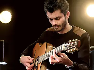 Concert de jazz inédit avec Adrien Marco (guitare) accompagné par Jean-Marie Pot (contrebasse) et Claude Juvigny (batterie)