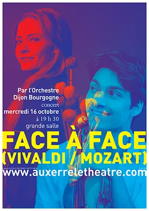 Concert : Face à face (Vivaldi / Mozart) par l’Orchestre Dijon Bourgogne